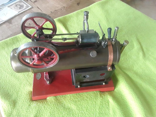 Doll lokomobile mit brenner - mit,