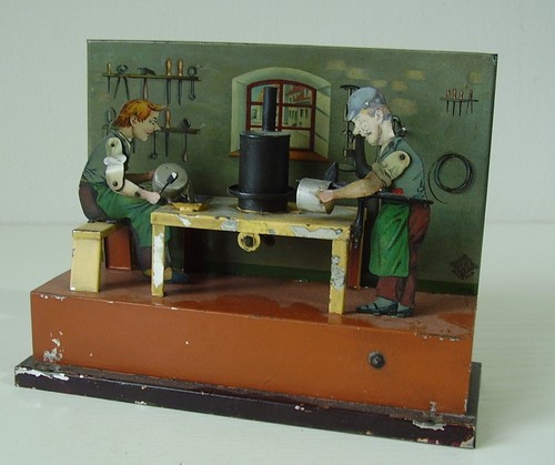 Antikes seltenes blech bing - seltenes,