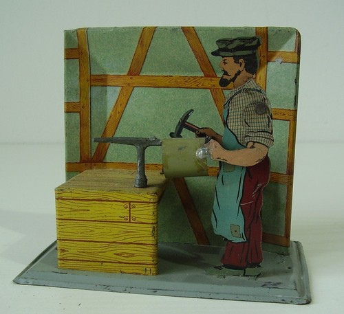 Antikes seltenes blech bing - seltenes,